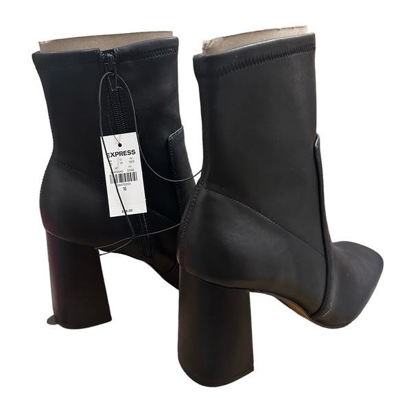 Express Block heel sock Booties Size 10 - Picture 2 of 5